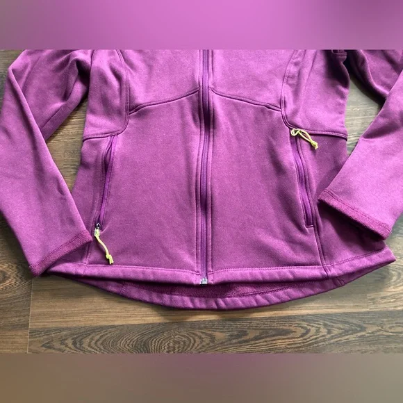North Face Purple Full-Zip Jacket - Picture 2 of 9